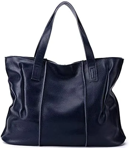 Cowhide Women's Bag Large Premium Soft Genuine Leather Women's Shoulder Bag