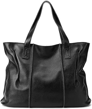 Cowhide Women's Bag Large Premium Soft Genuine Leather Women's Shoulder Bag