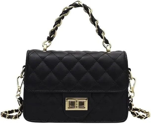 cross-body bag Shoulder Lattice Chain Small Square Bag