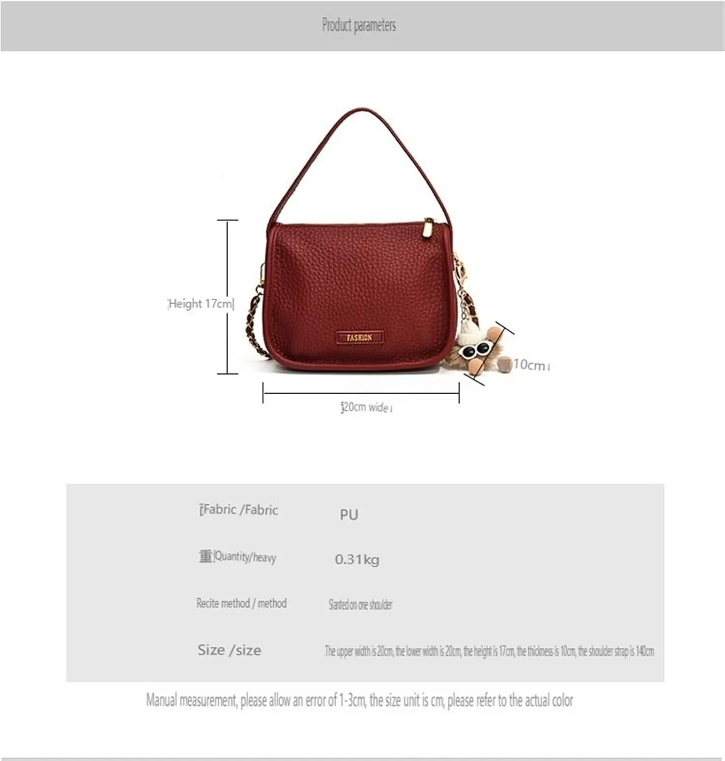 cross-body bag Underarm Tote Soft Leather Large good Shoulder Bag