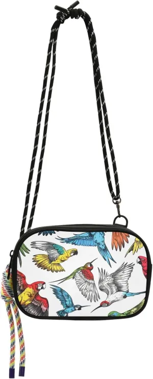 Crossbody Bag Colorful Parrot Bird Phone Purse Small Handbag