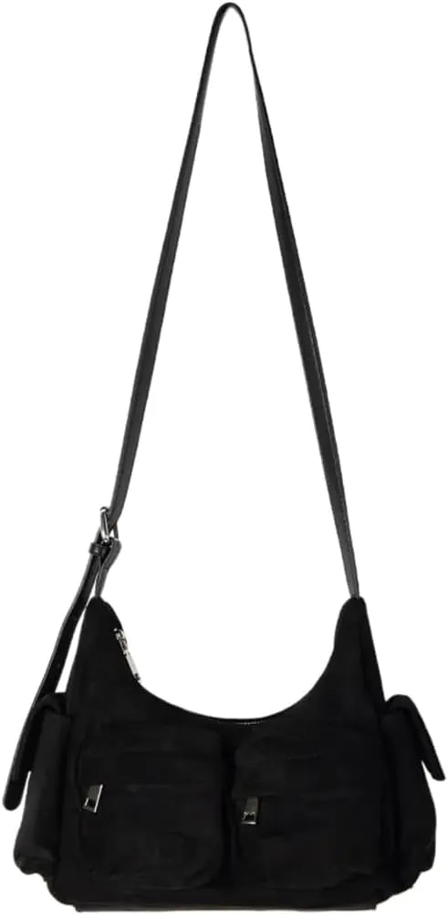 Crossbody Bag for Women Multi Pockets Shoulder Bags Soft Leather Travel Purses Satchel Casual Fashion Armpit Purse
