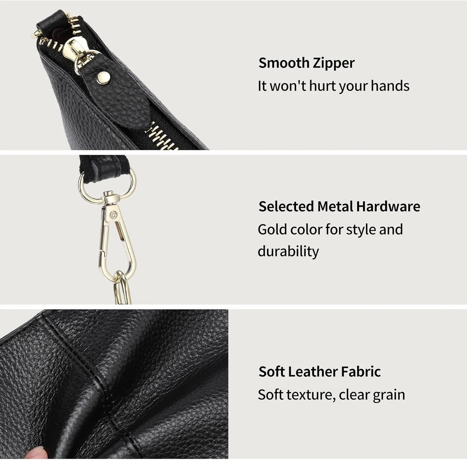 Crossbody Bag for Women, Vegan Leather Top Handle Handbags Small Shoulder Purse