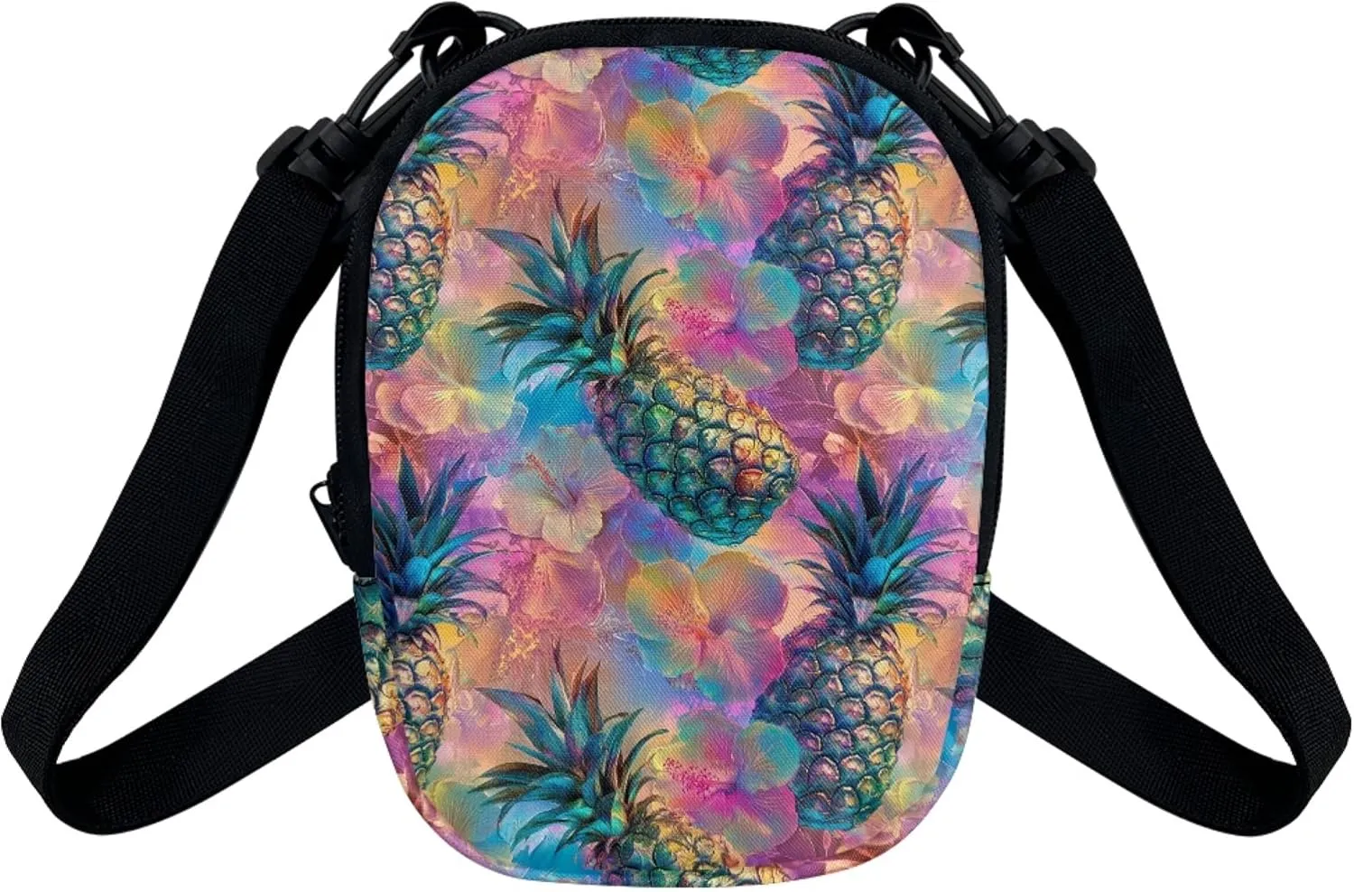 Crossbody Bag Womens Small Shoulder Bag Messenger Bag Cell Phone Travel Handbag with Zipper Pockets Shoulder Straps