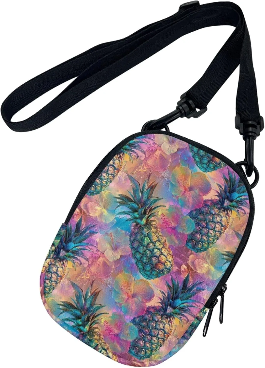 Crossbody Bag Womens Small Shoulder Bag Messenger Bag Cell Phone Travel Handbag with Zipper Pockets Shoulder Straps