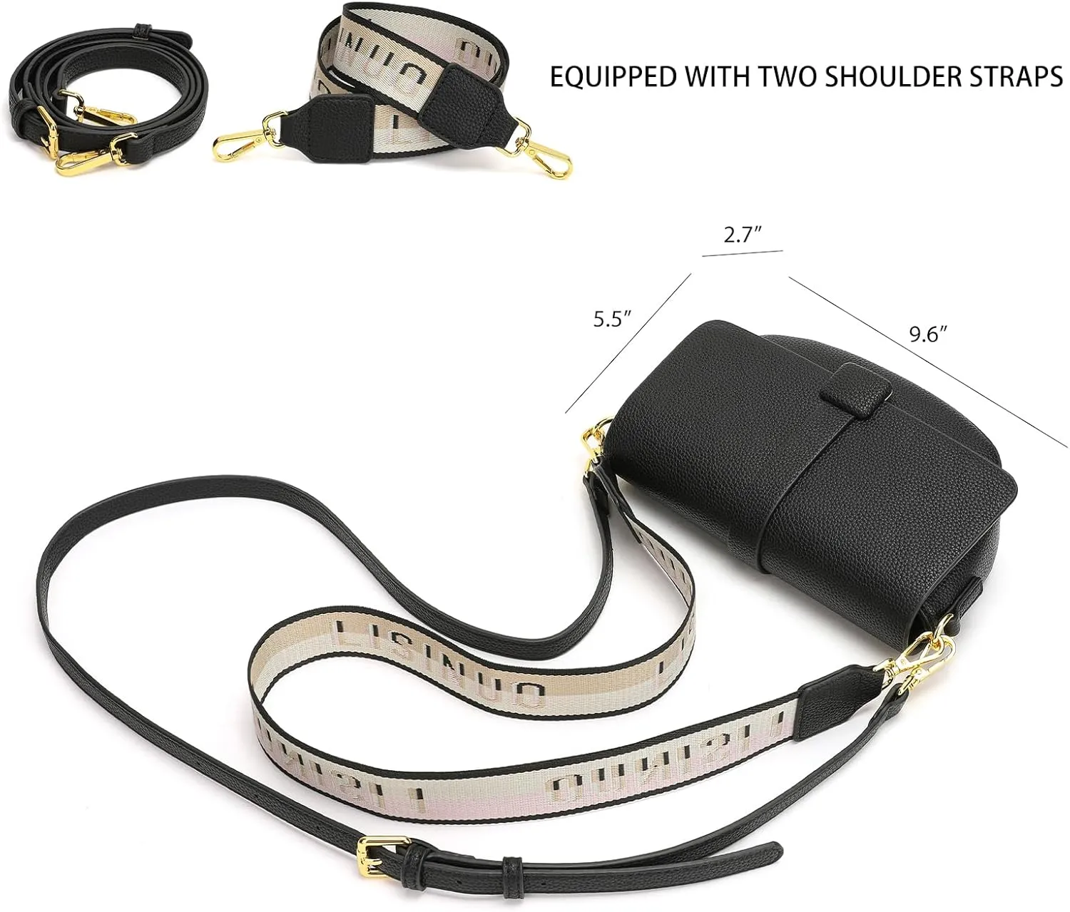 Crossbody Bags for Women Shoulder Handbags Women's Cross Body Bag Purses Small Leather Purse Send Pendant