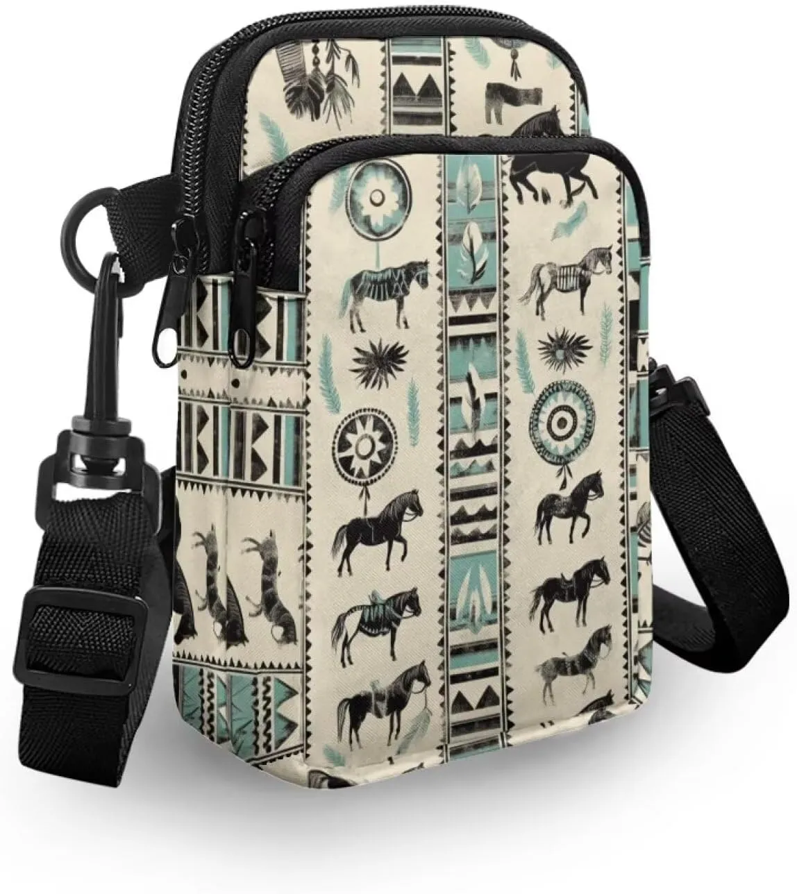 Crossbody Pouch Small Shoulder Bag for Men Travel Messenger Bag