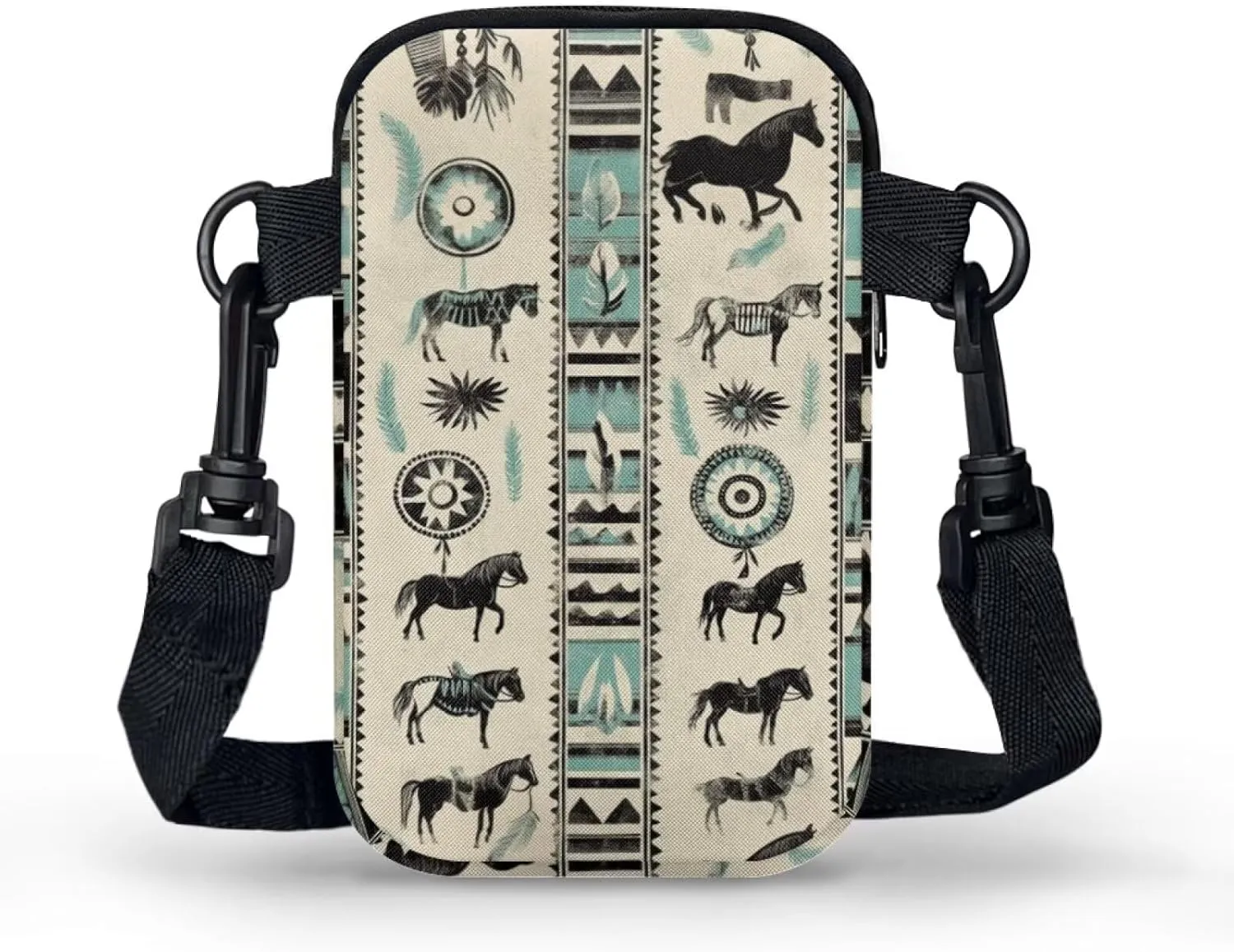 Crossbody Pouch Small Shoulder Bag for Men Travel Messenger Bag