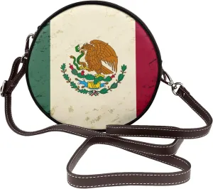 Crossbody Shoulder Bags for Women Small Round Satchel Handbags Purse