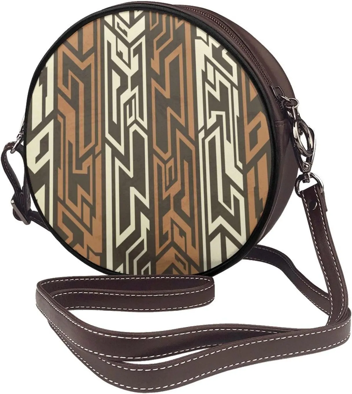 Crossbody Shoulder Bags for Women Small Round Satchel Handbags Purse