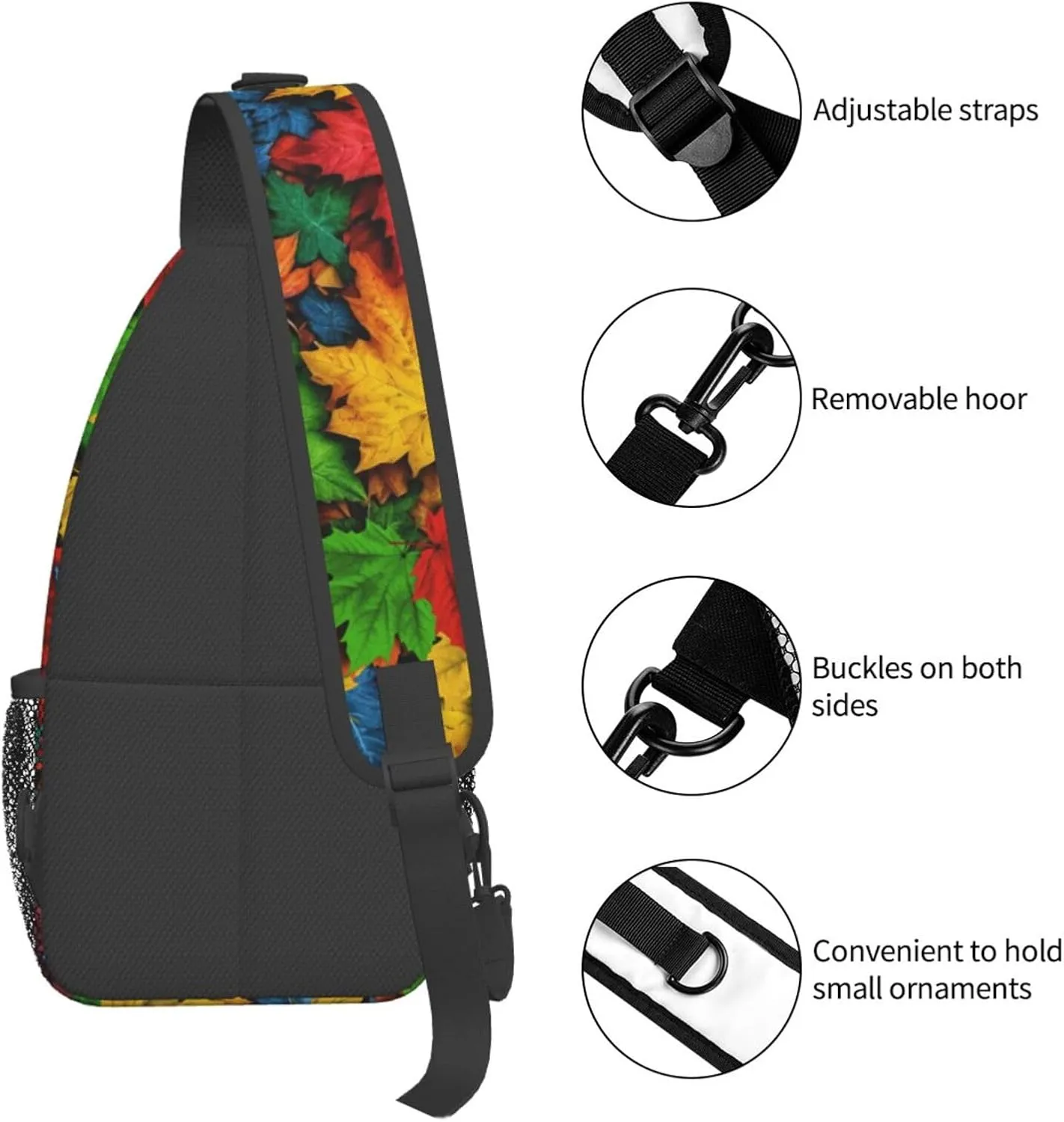 Crossbody Sling Backpack: Anti-Theft Design For Travel