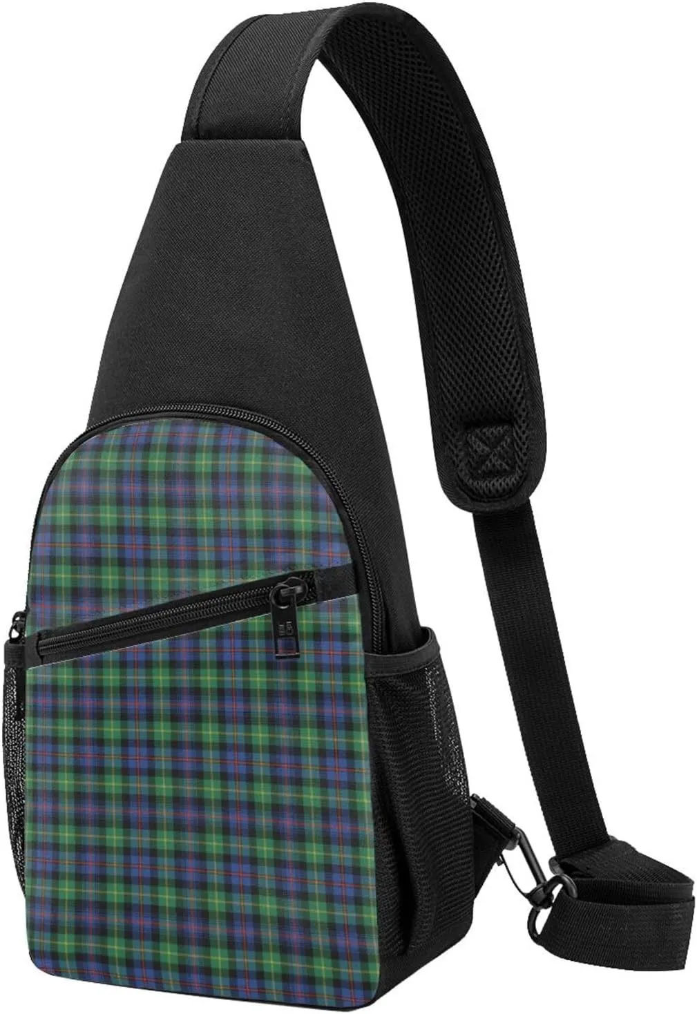 Crossbody Sling Backpack Farquharson Ancient Tartan Shoulder Chest Bag Daypack for Traveling Sport