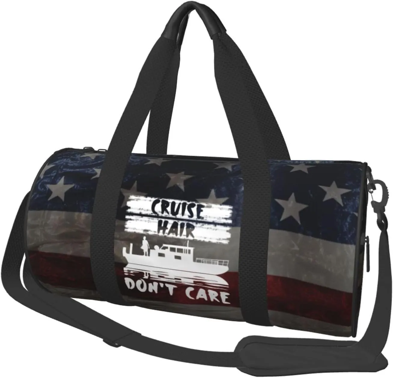 Cruise Hair Don'T Care Duffel Bag Gym Bag Travel Sports Tote Large Foldable Beach Swim Yoga8