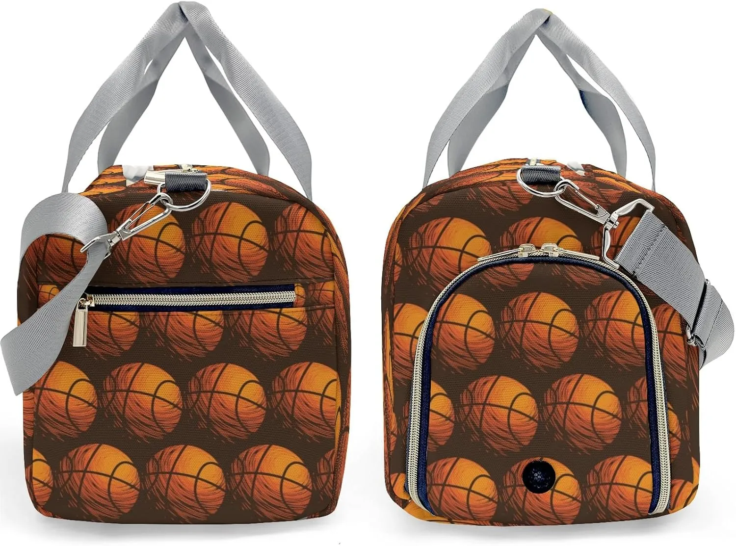 Custom Gift Sport Player Duffel Bag for Sport Basketball Travel Weekender Bag,Carry On Bag for Business Trips Sports Bag