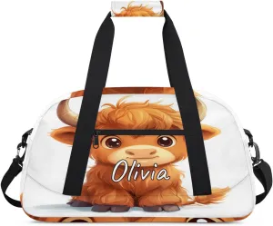 Custom Sports Gym Bag Personalized Name Travel Duffel Bag