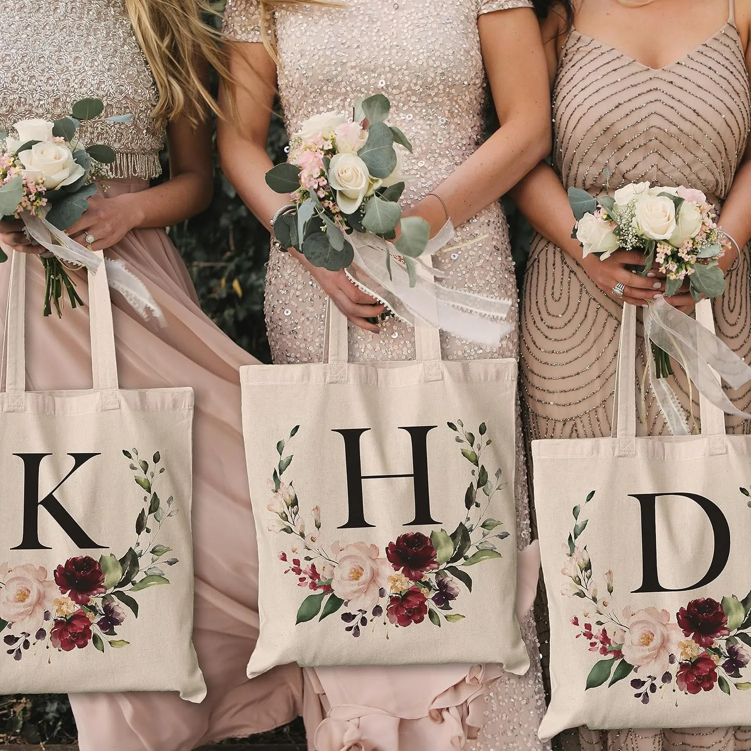 Customized Bridesmaid Tote Bag For Personalized Bachelorette Hen Night