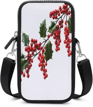 Cute Funny Grey Cats Pattern Small Crossbody Bag for Women,Lightweight Mini Shoulder Bag Wallet Cell Phone Purse For Running,Travel,Commuting