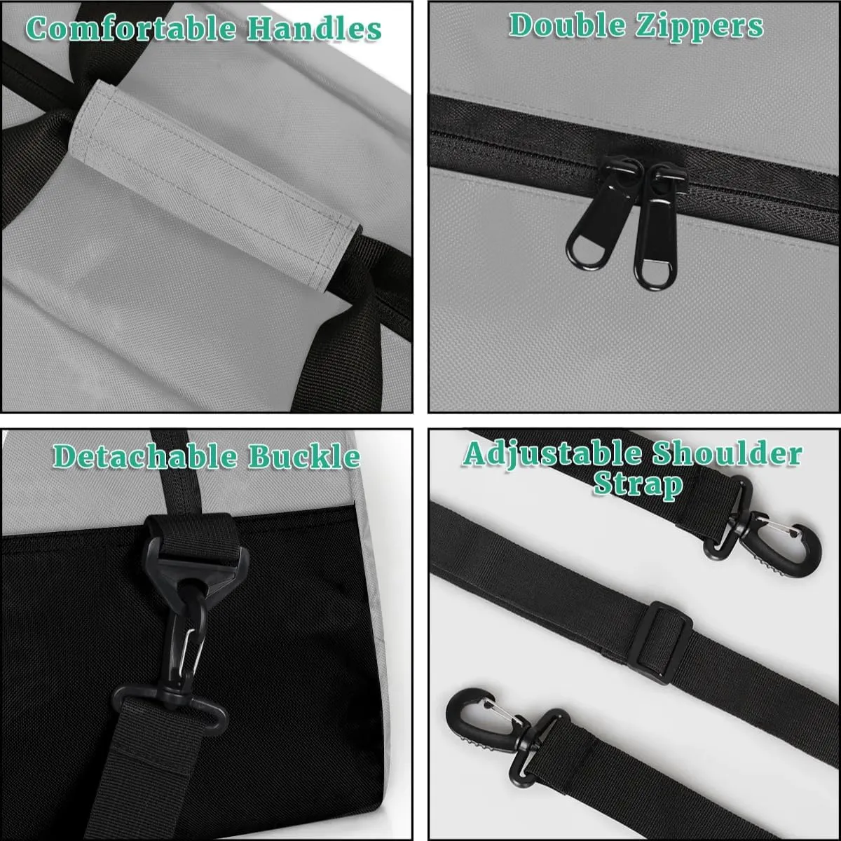 Dark Gray Custom Gym Bag for Women Men, Personalized Duffel Bag with Name, Small Sports Gym Bag Travel Duffle Bag Weekender Carry On Overnight Bags