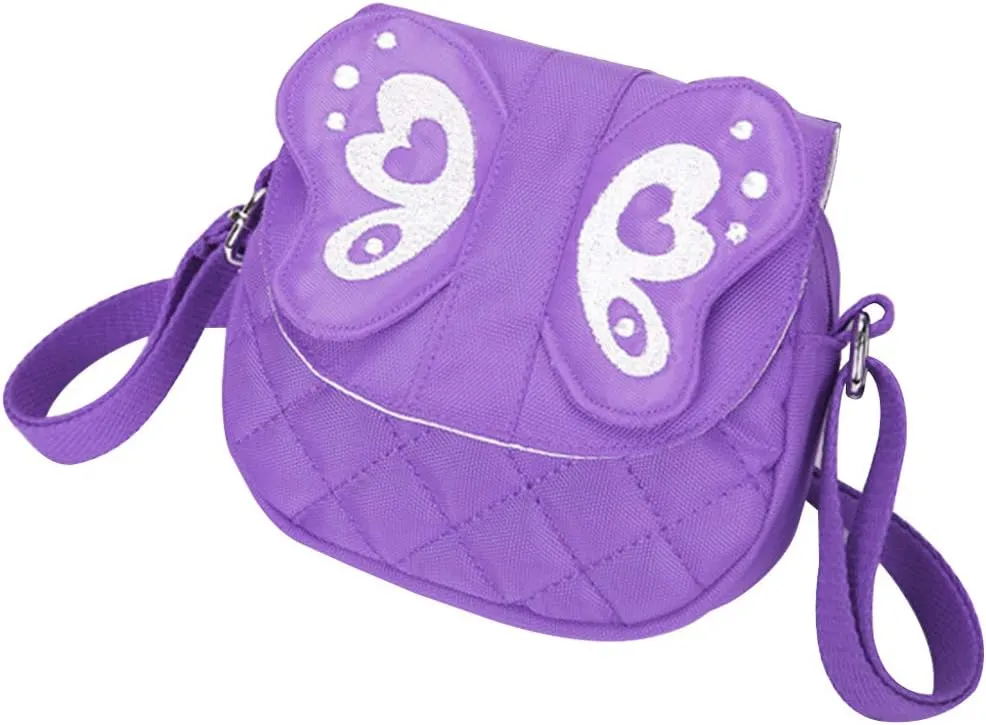 DEEKEY Little Girls Purses for Kids - Toddler Mini Cute Princess Handbags Shoulder Crossbody Messenger Bag Toys Gifts