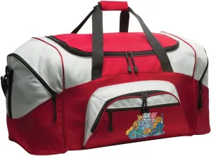 DELUXE Cats Suitcase Duffel Bag or LARGE Cat Gym Bag Gear Duffle