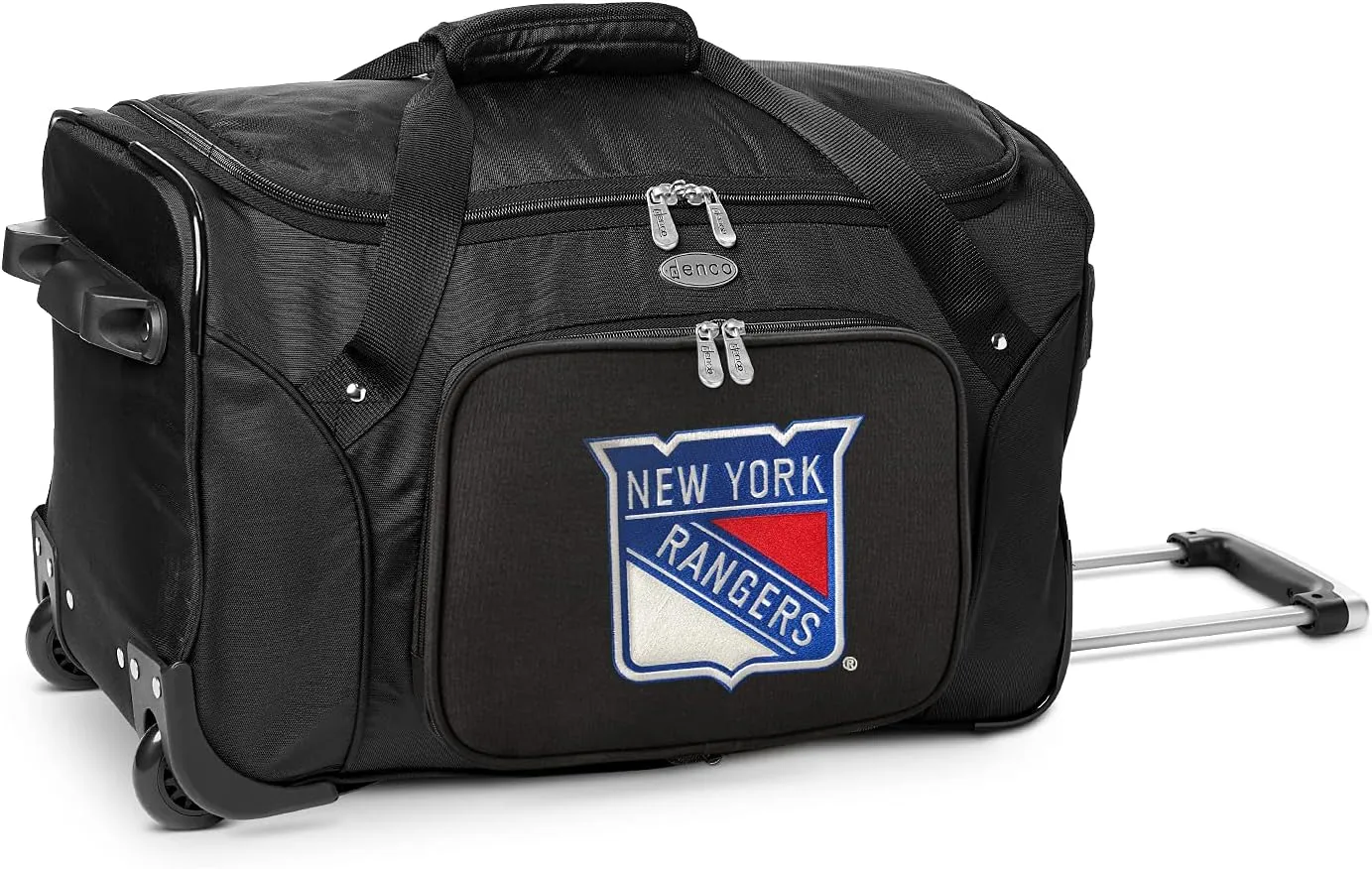 Denco 22-inch Wheeled Duffel Bag, Black, Large
