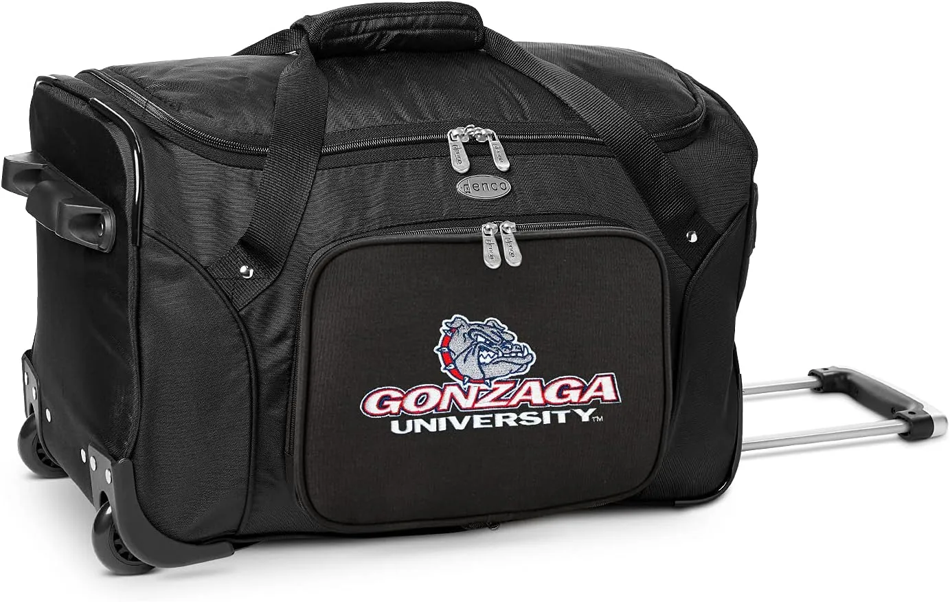 Denco 22-inch Wheeled Duffel Bag, Black, Large