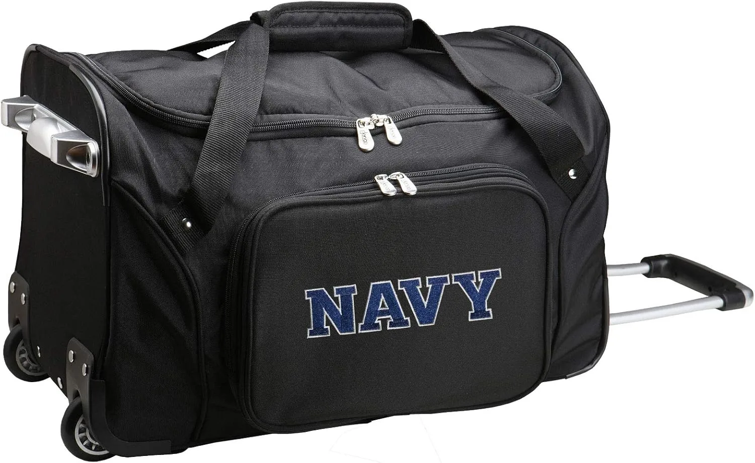 Denco 22-inch Wheeled Duffel Bag, Black, Large