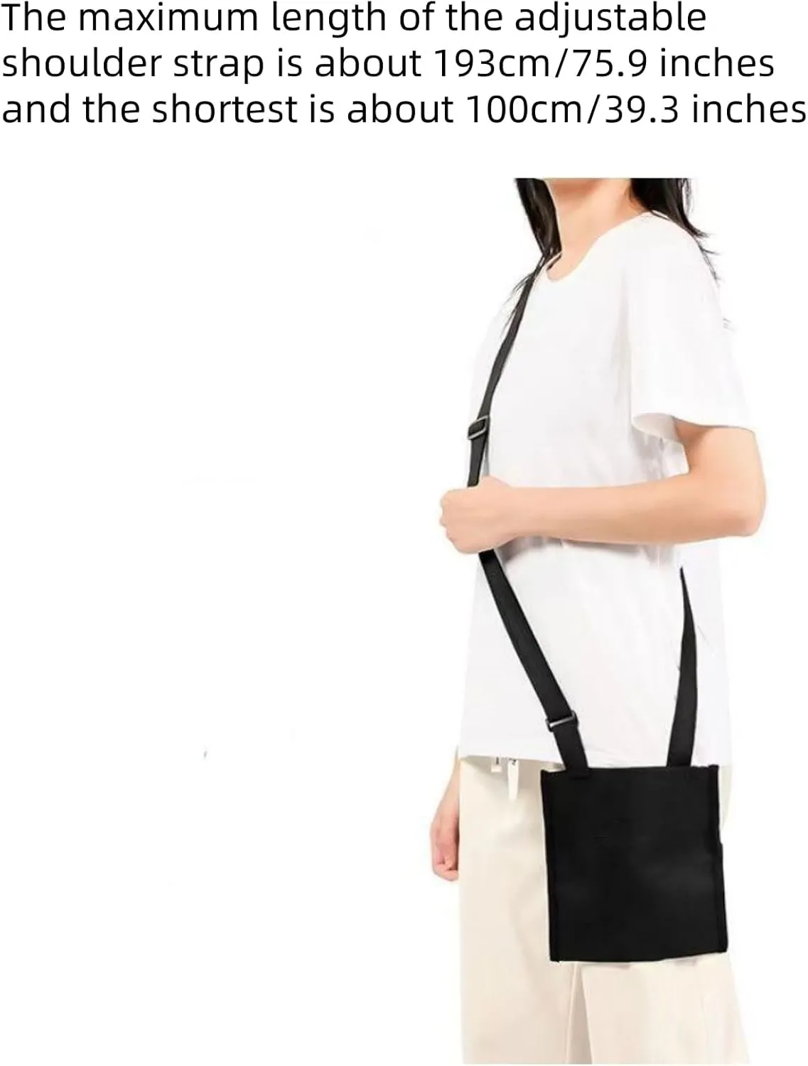 Discreet Catheter Bag Holder with Adjustable Shoulder Strap for Nephrostomy Bag and Leg Bags, Water-Repellent Fabric Belt for Catheter stabilization Device, Easy Drainage and Machine Washable (L)