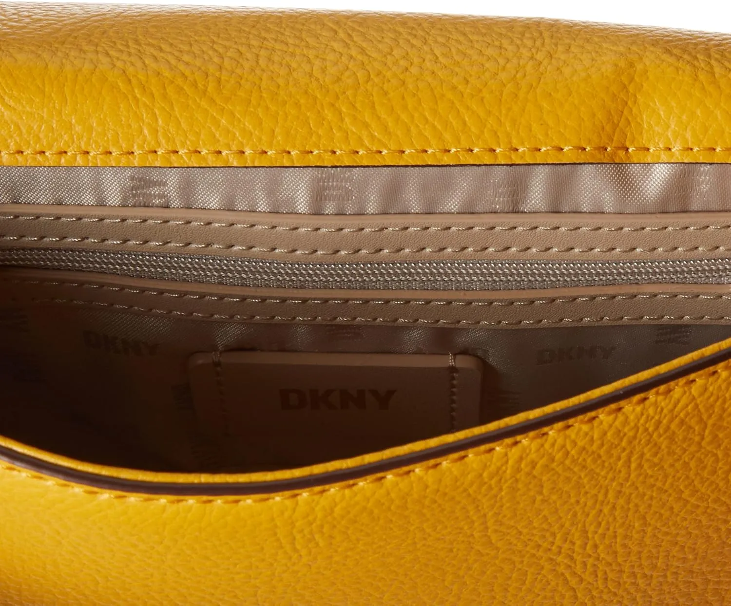 DKNY Women's Elissa Small Shoulder Bag with Logo Charm
