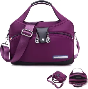 Do-It-All Crossbody Bag, 2023 New Women Waterproof Anti Theft Multi-pocket Oxford Cloth Crossbody Shoulder Bag Handbag Purse.