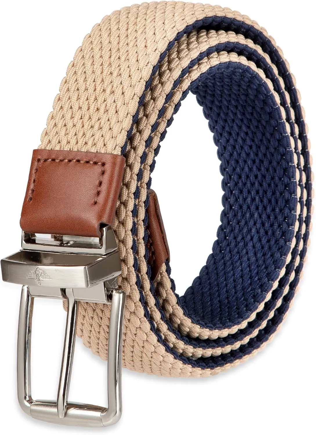 Dockers mens Reversible Stretch Fabric Web Belt