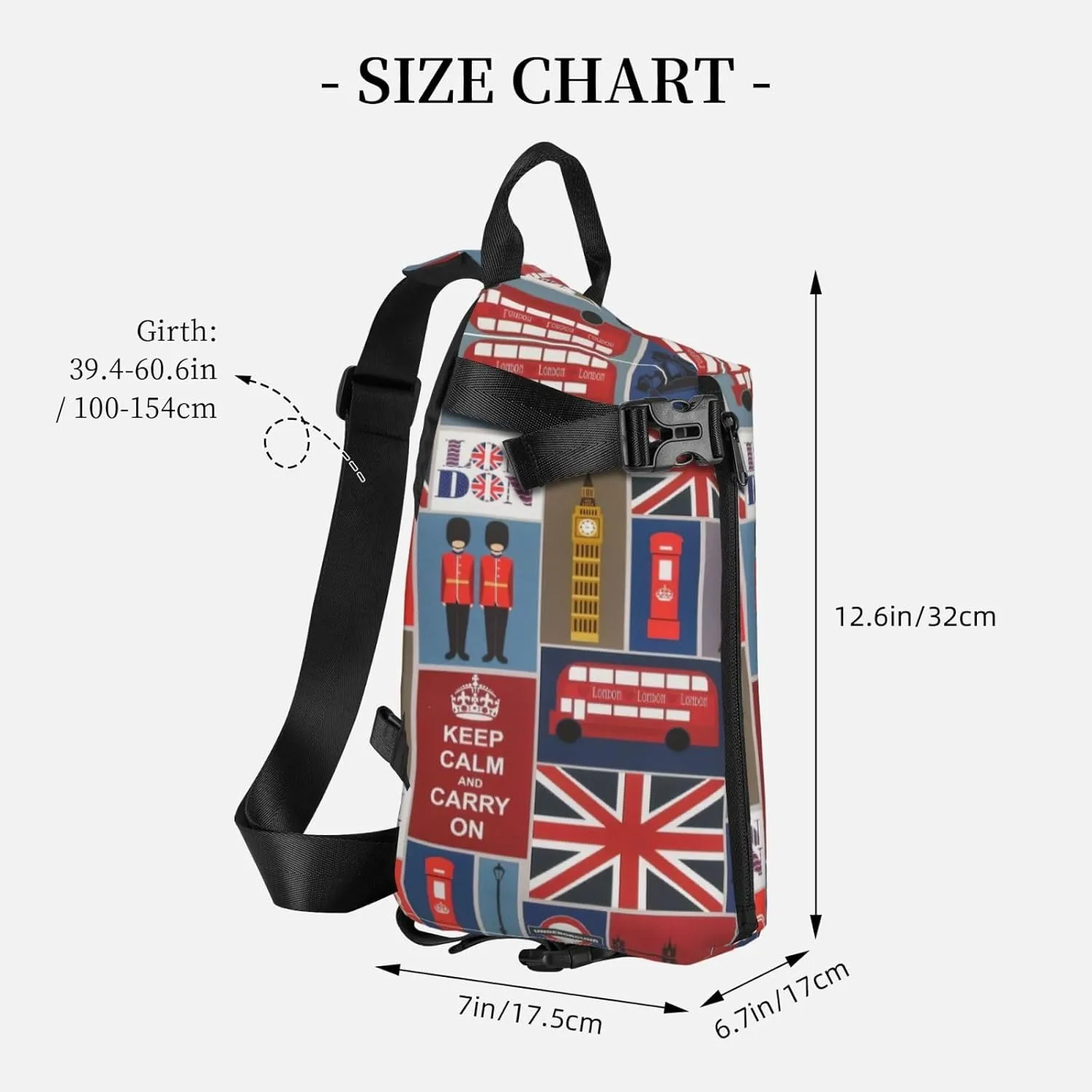 Dog Paw Pattern Print Lightweight Adjustable Crossbody Backpack Daypack For Men,Women Sling Bag