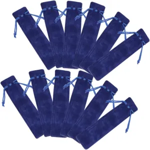 DOITOOL 20Pcs Drawstring Pen Bags Scratch Pen Pouches Lint Material present Packaging for Home Office and Handbag Use
