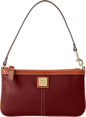 Dooney & Bourke Designer Handbags for Women, Pebble Grain Leather Wristlet Wallet for Women