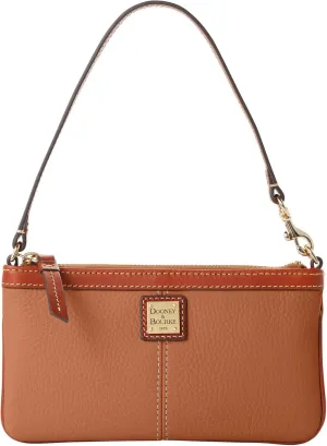 Dooney & Bourke Designer Handbags for Women, Pebble Grain Leather Wristlet Wallet for Women