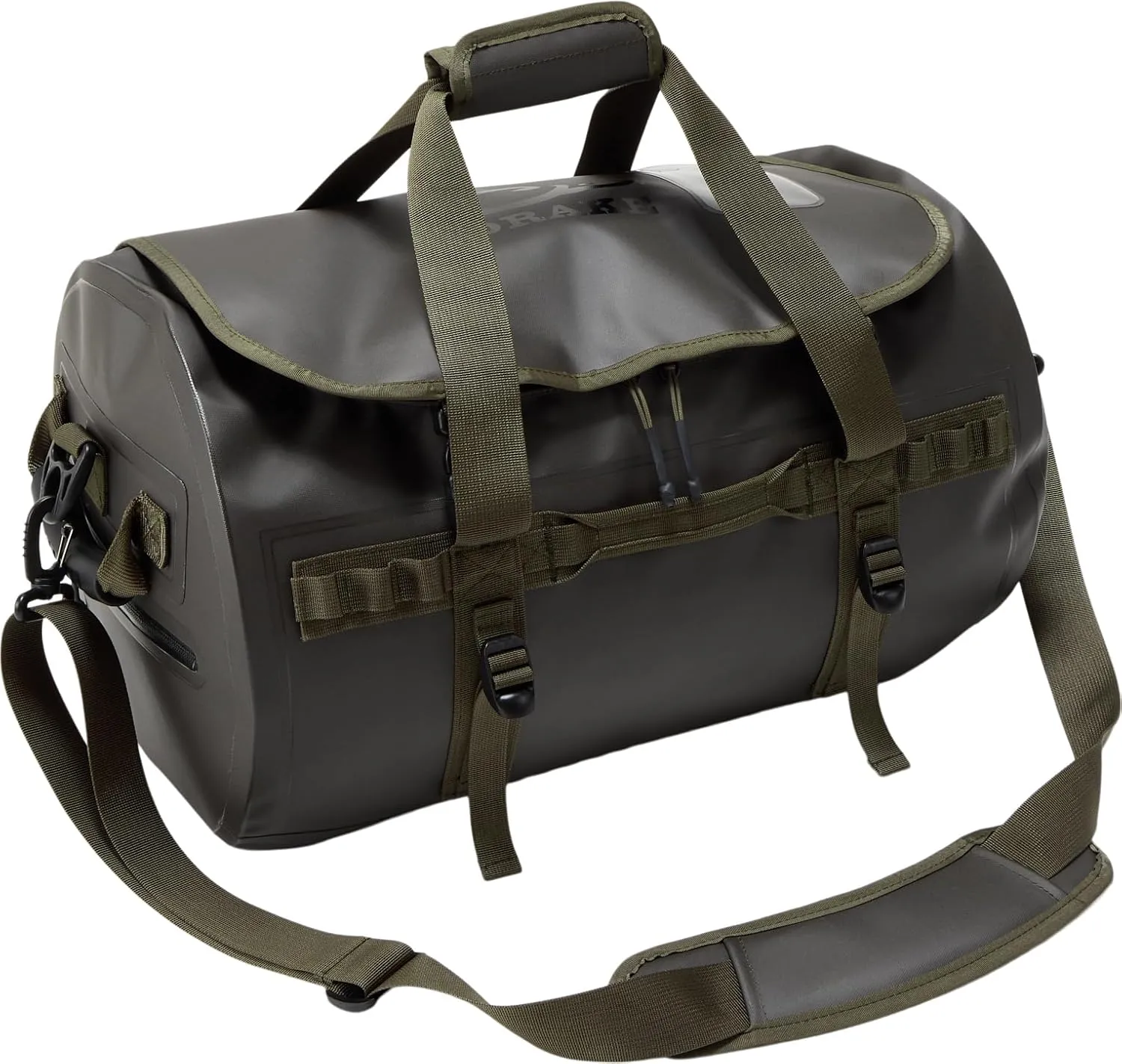 Drake DA1110-GBG-60L Waterproof Duffel Bag Green/Brown/Grey 60 Liter