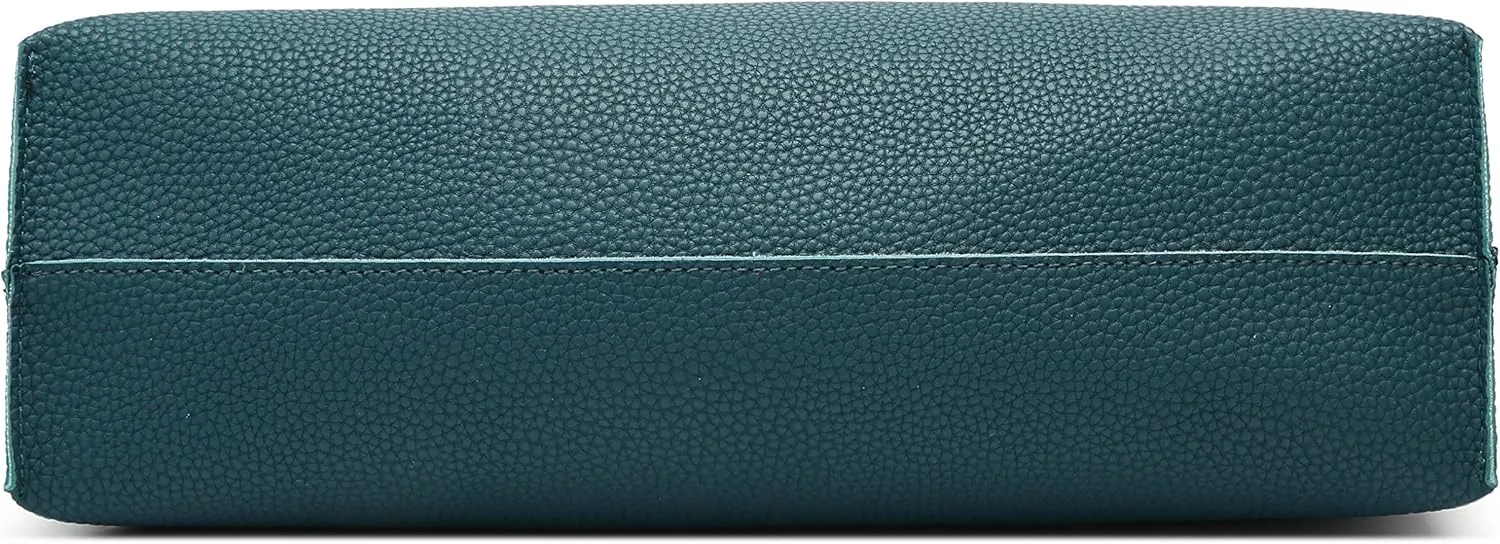 Dreubea Women's Soft Faux Leather Tote Shoulder Bag from, Big Capacity Tassel Handbag