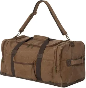 DRI DUCK Expedition 25" Concrete Canvas Duffel Bag / 60L Travel Duffel Bag (Khaki)