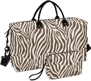 Duffel Bag Weekend Bag with Adjustable Strap for Trekking Multifunctional