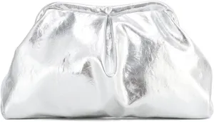 Dumpling Clutch Purse for Women Ruched Purse Bag Chic Soft Pleated Evening Handbag for Formal Wedding Party