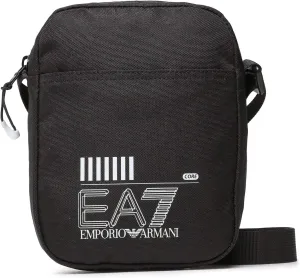 EA7 Emporio Armani Train Core ID Small Shoulder Bag - Black/White-One Size