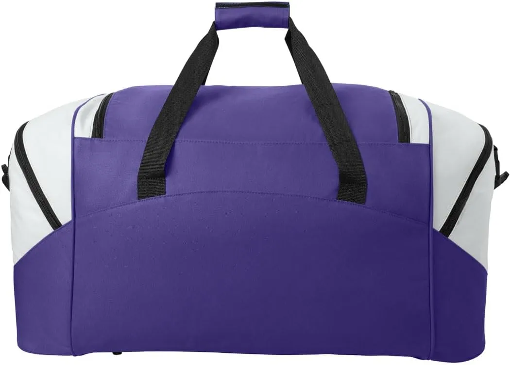 East Carolina University Duffle Bag Suitcase ECU Gym Gear Bags (Purple)