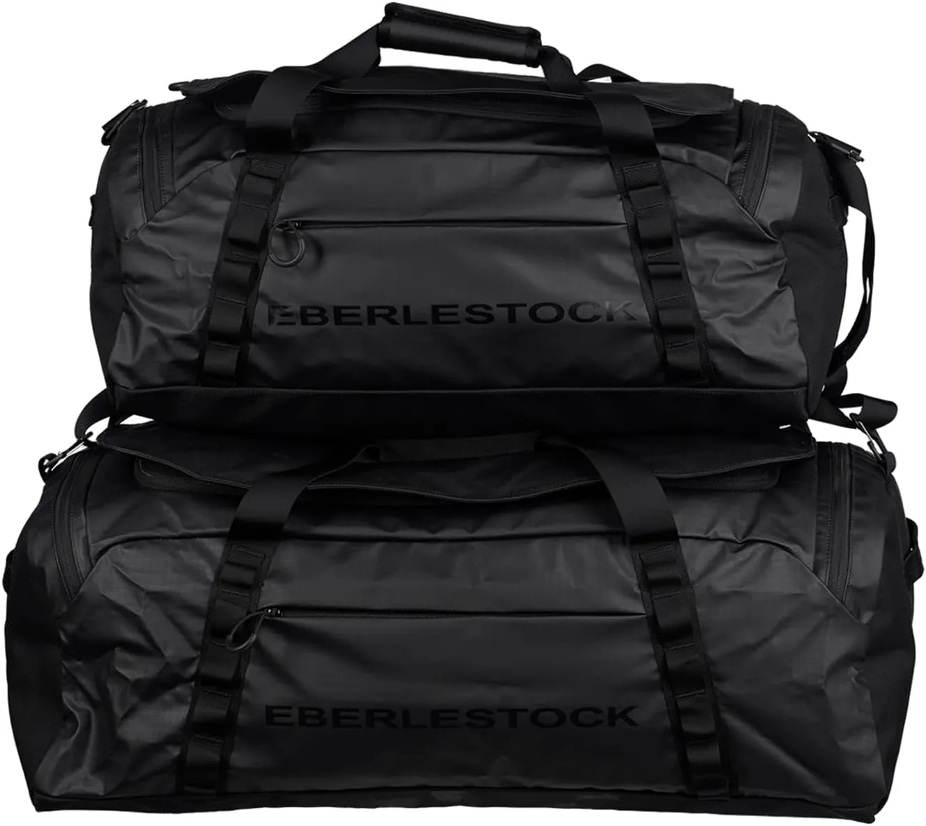 Eberlestock Hyllus Duffel Bag for Men - Durable, Water-Resistant, Small Men's Duffle Bag with Zipper Pockets, Ideal for Travel & Gym, Tactical Gear Bag, Hunting, Fishing, Camping - Black, 45L