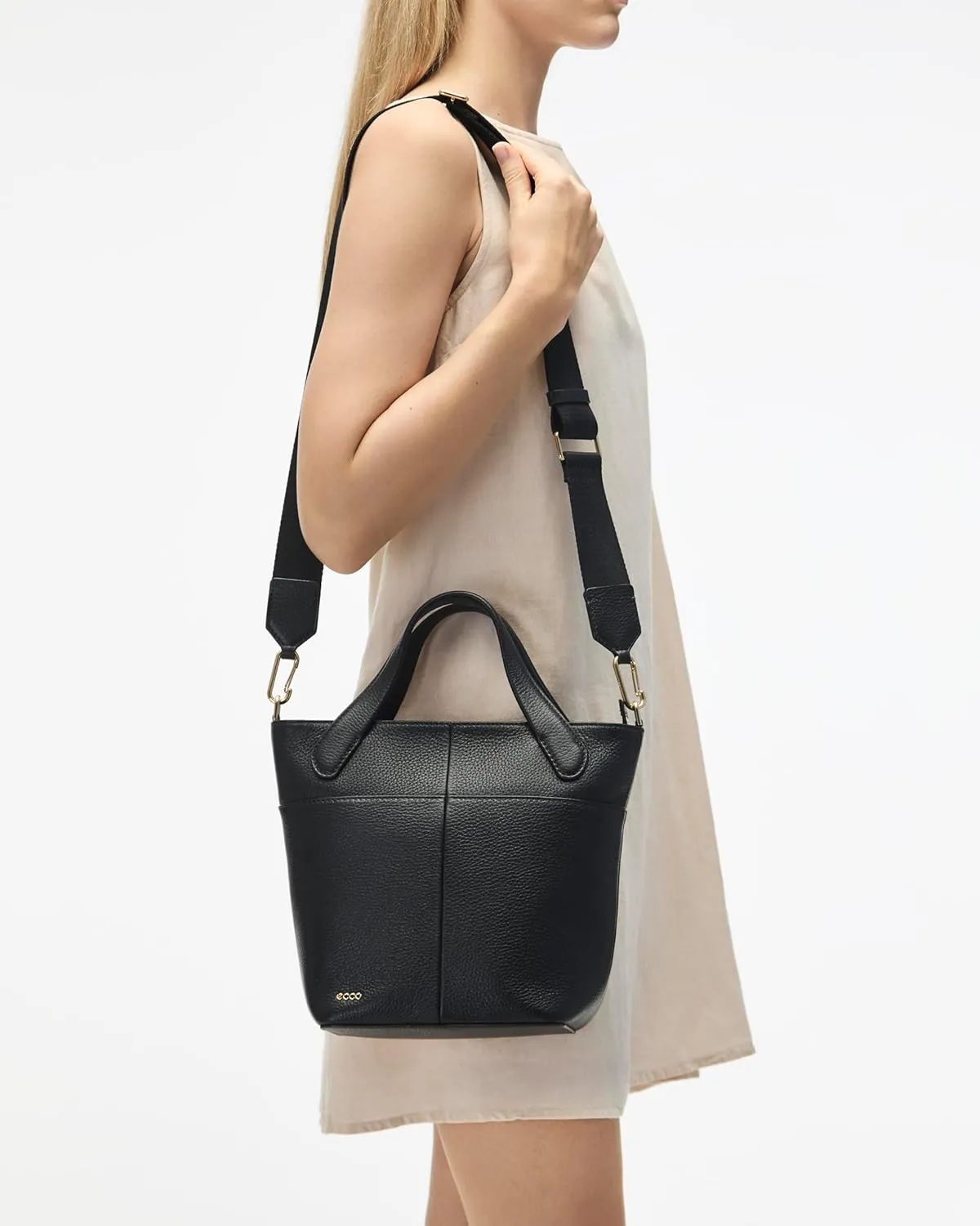 ECCO City Small Leather Tote Bag