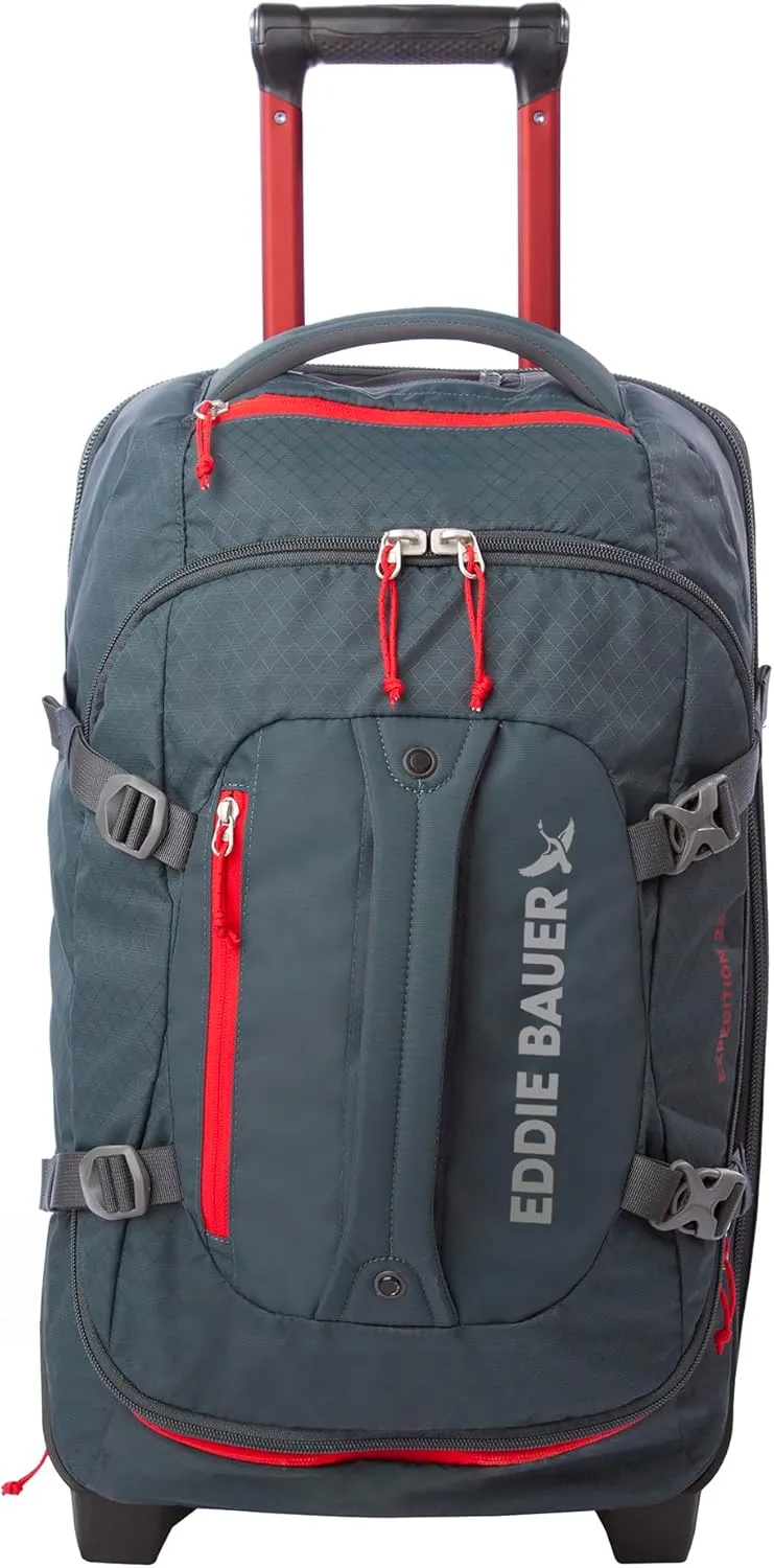 Eddie Bauer Expedition Duffel Bag 2.0-Made from Rugged Polycarbonate and Nylon, Storm, 22L