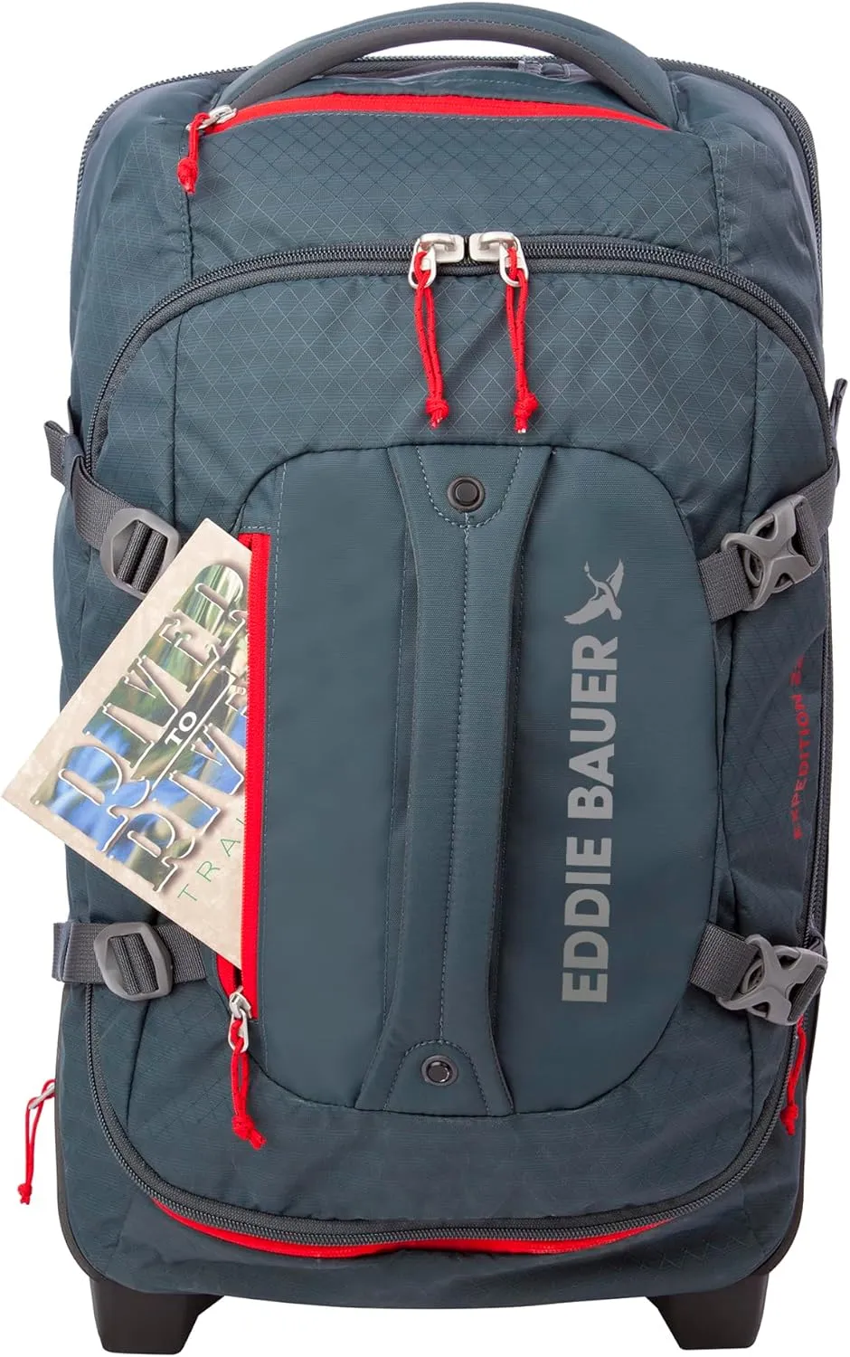 Eddie Bauer Expedition Duffel Bag 2.0-Made from Rugged Polycarbonate and Nylon, Storm, 22L
