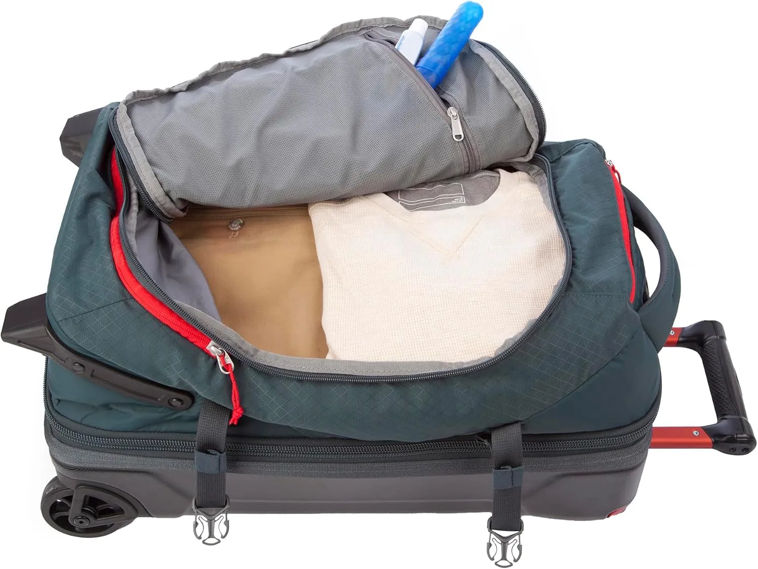Eddie Bauer Expedition Duffel Bag 2.0-Made from Rugged Polycarbonate and Nylon, Storm, 22L