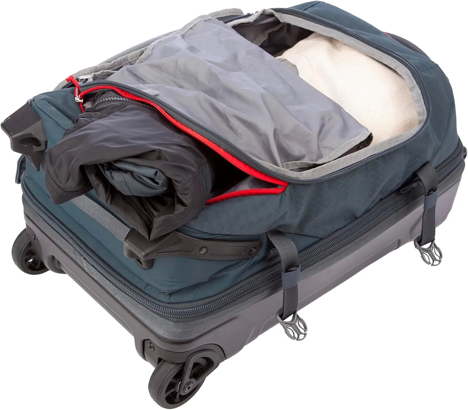 Eddie Bauer Expedition Duffel Bag 2.0-Made from Rugged Polycarbonate and Nylon, Storm, 22L
