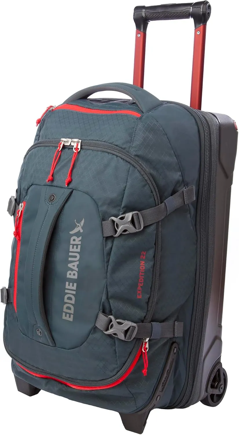 Eddie Bauer Expedition Duffel Bag 2.0-Made from Rugged Polycarbonate and Nylon, Storm, 22L