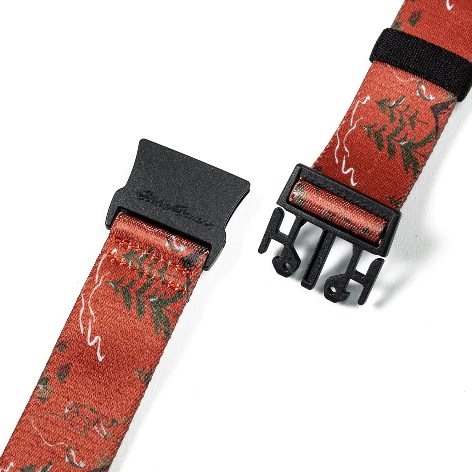 Eddie Bauer Men's Active Stretch Webbing Belts with Quick Release Buckle, Multiple Colors, One Size Fits Most